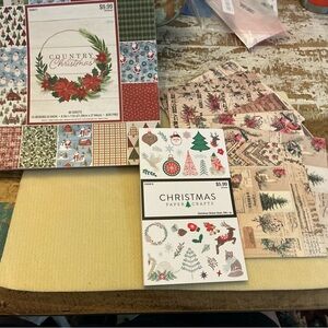 Large Holiday crafting set!